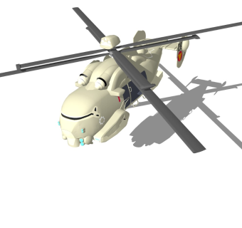 超精细直升机模型 Helicopter (39)